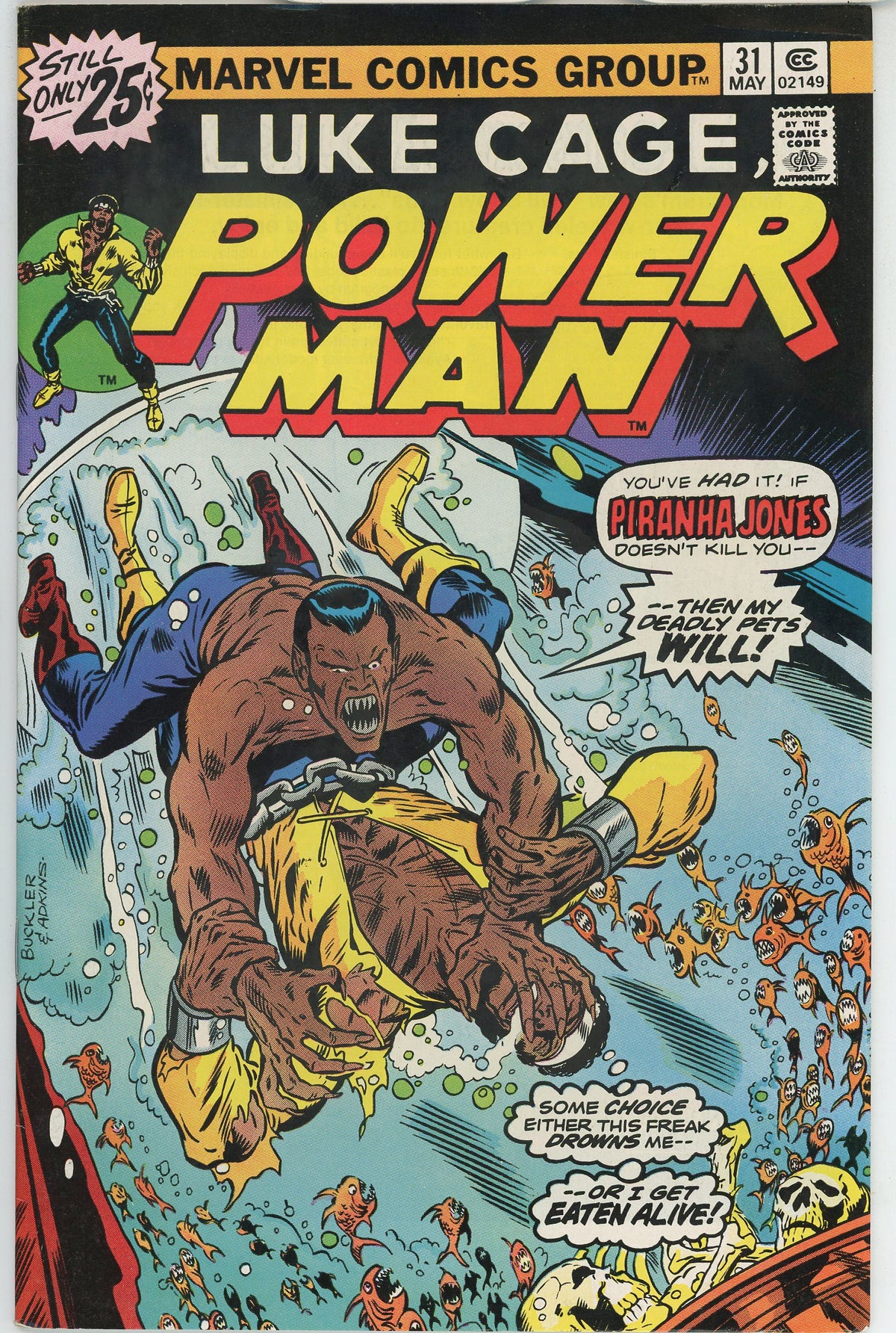 Power Man and Iron Fist (1972 Hero for Hire) #31