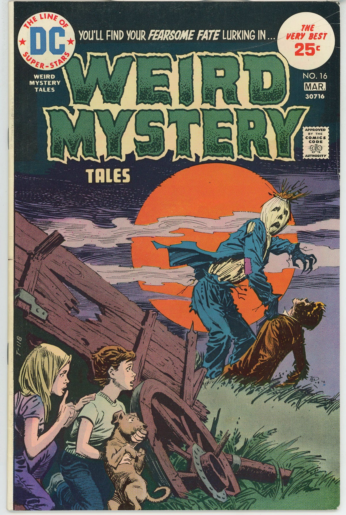 Weird Mystery Tales (1972) #16