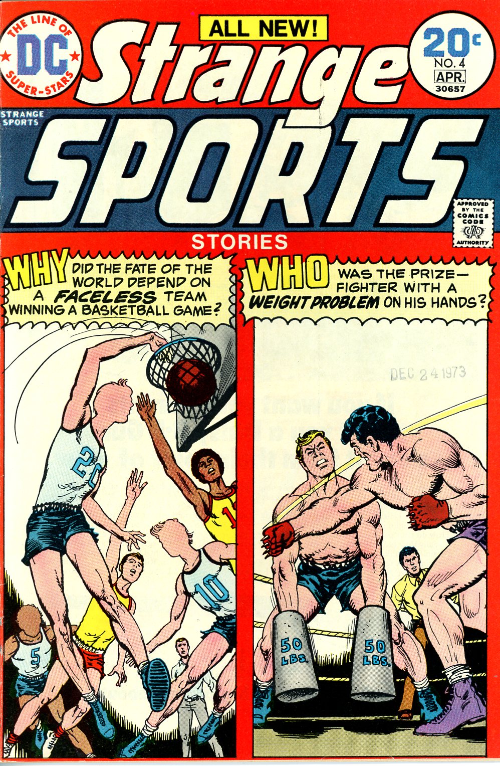 Strange Sports Stories (1973) #4