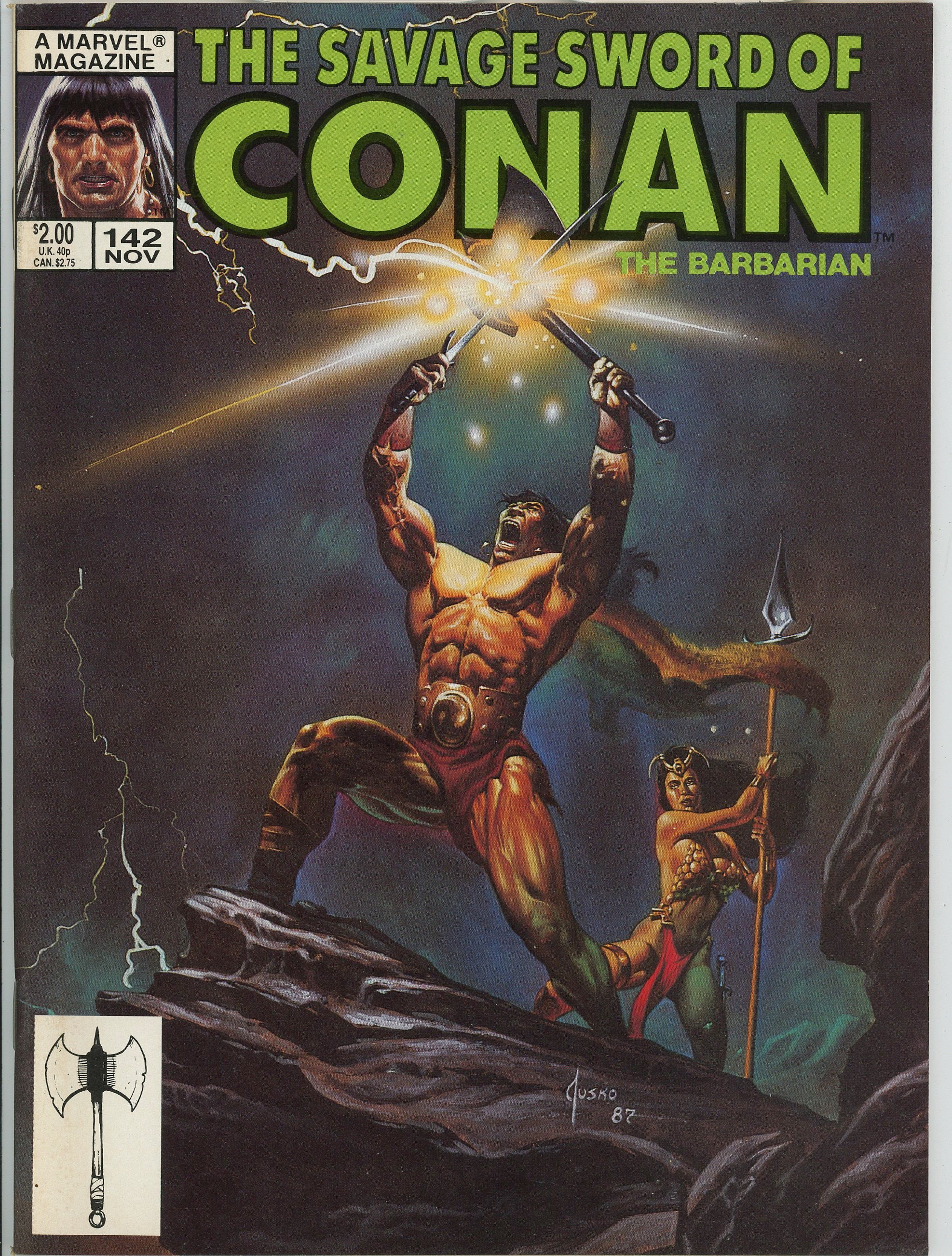 Savage Sword of Conan (1974) #142
