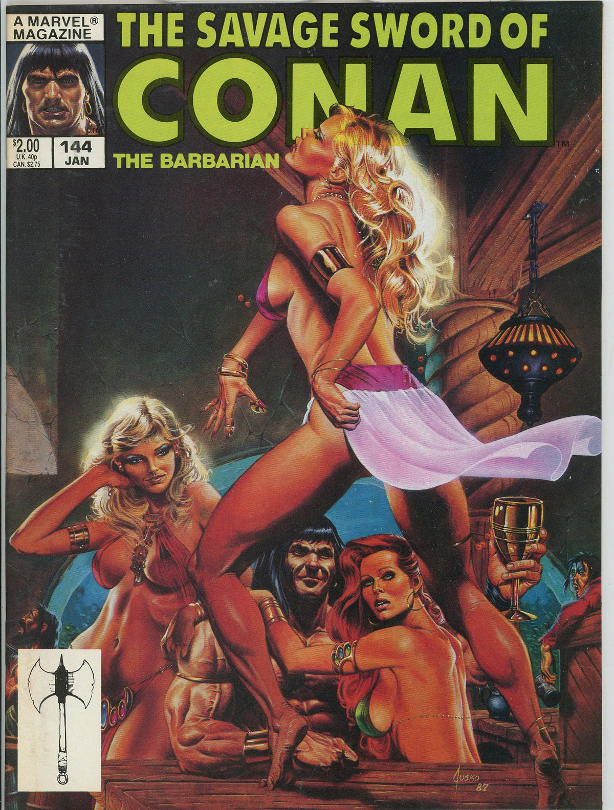 Savage Sword of Conan (1974) #144