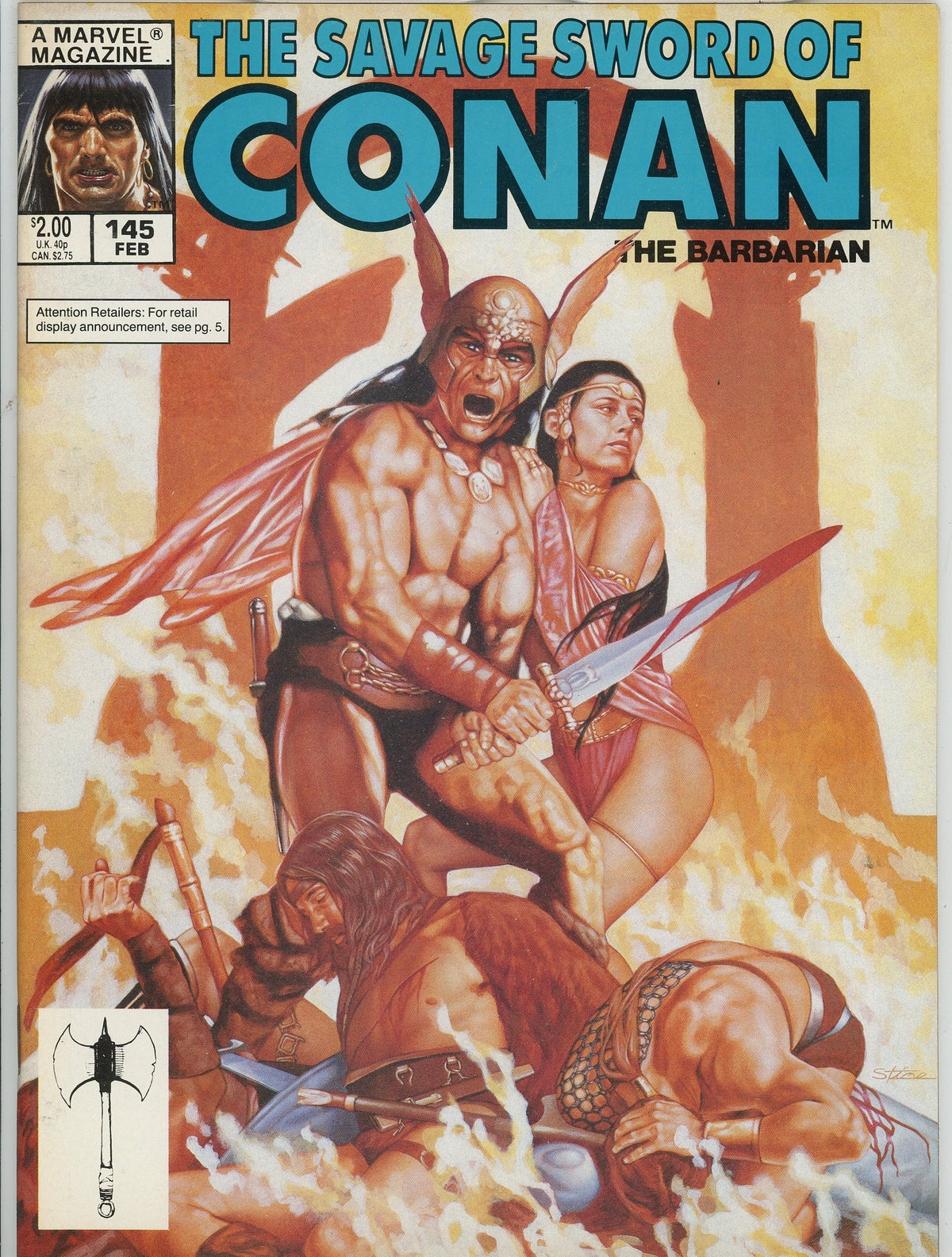 Savage Sword of Conan (1974) #145
