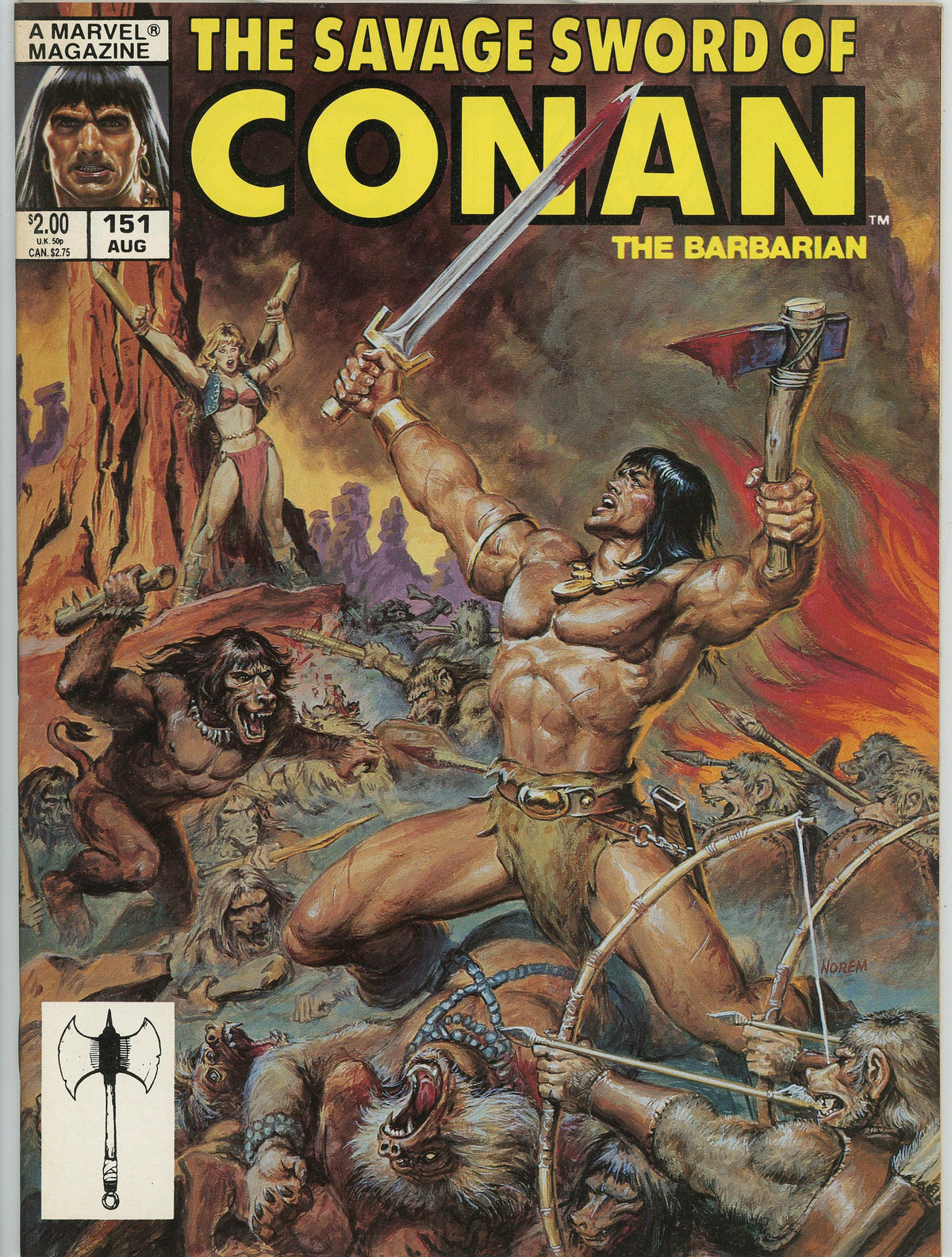 Savage Sword of Conan (1974) #151