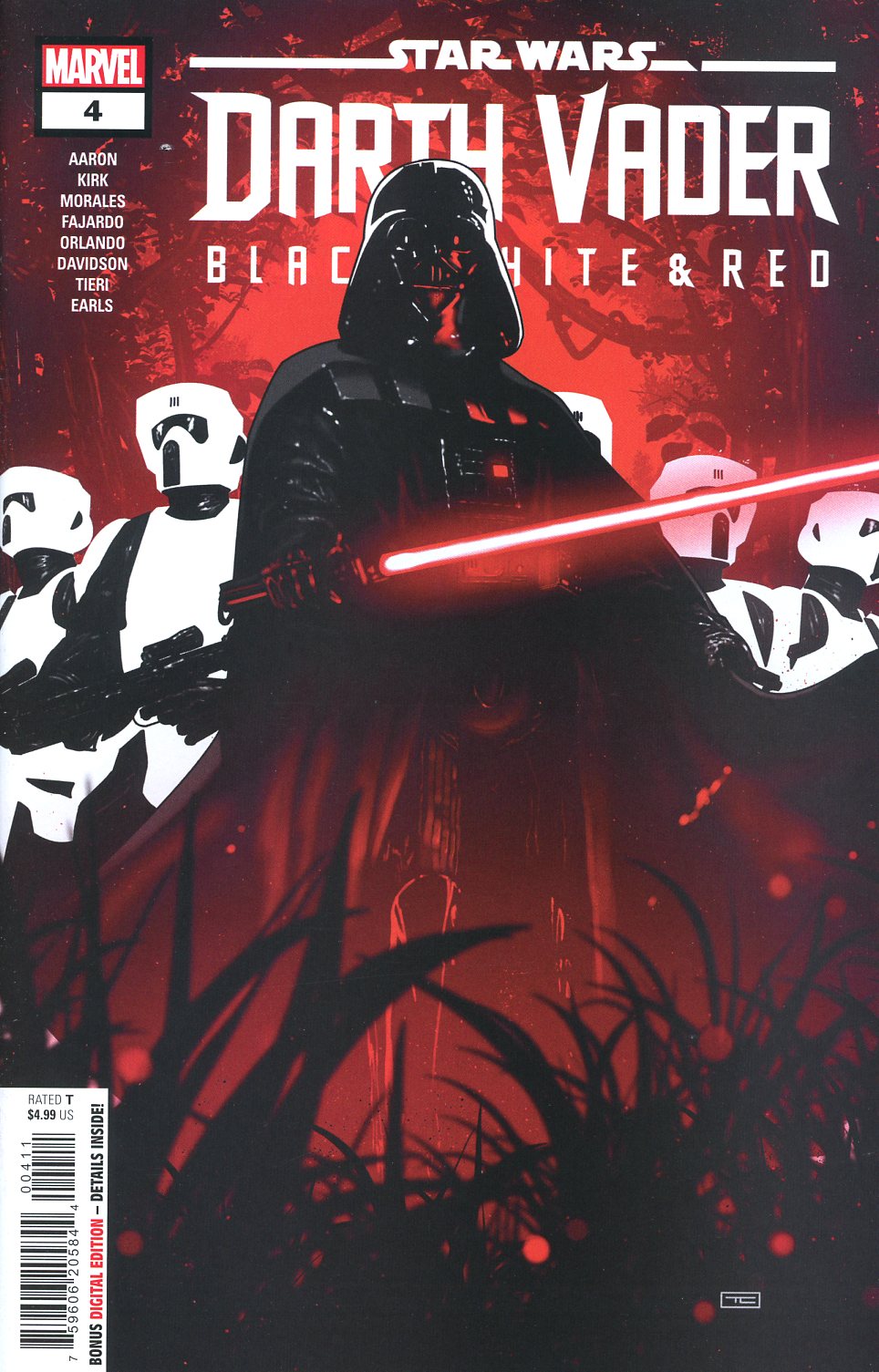 Star Wars Darth Vader Black White and Red (2023) #4