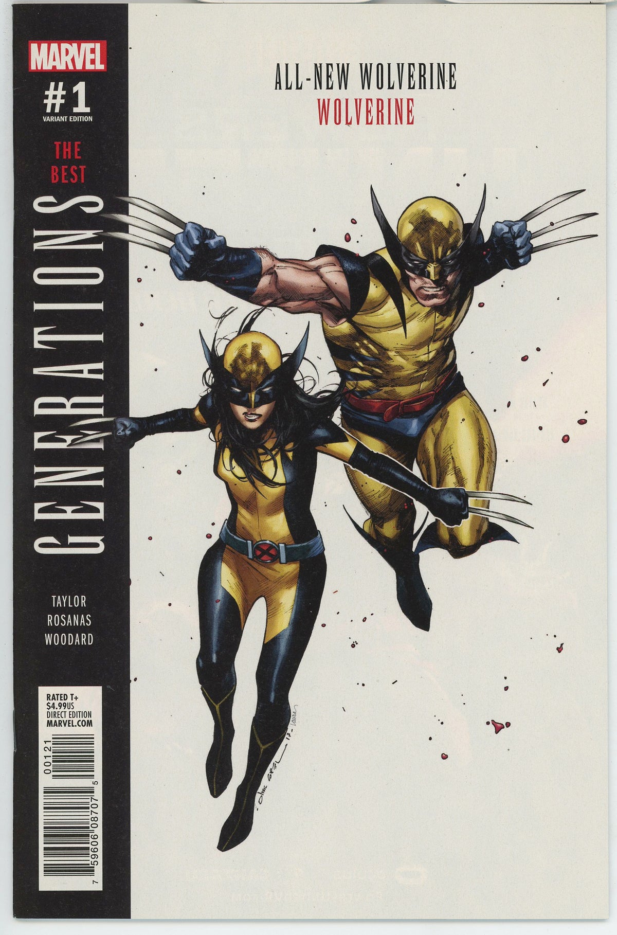 Generations Wolverine and All-New Wolverine (2017) #1