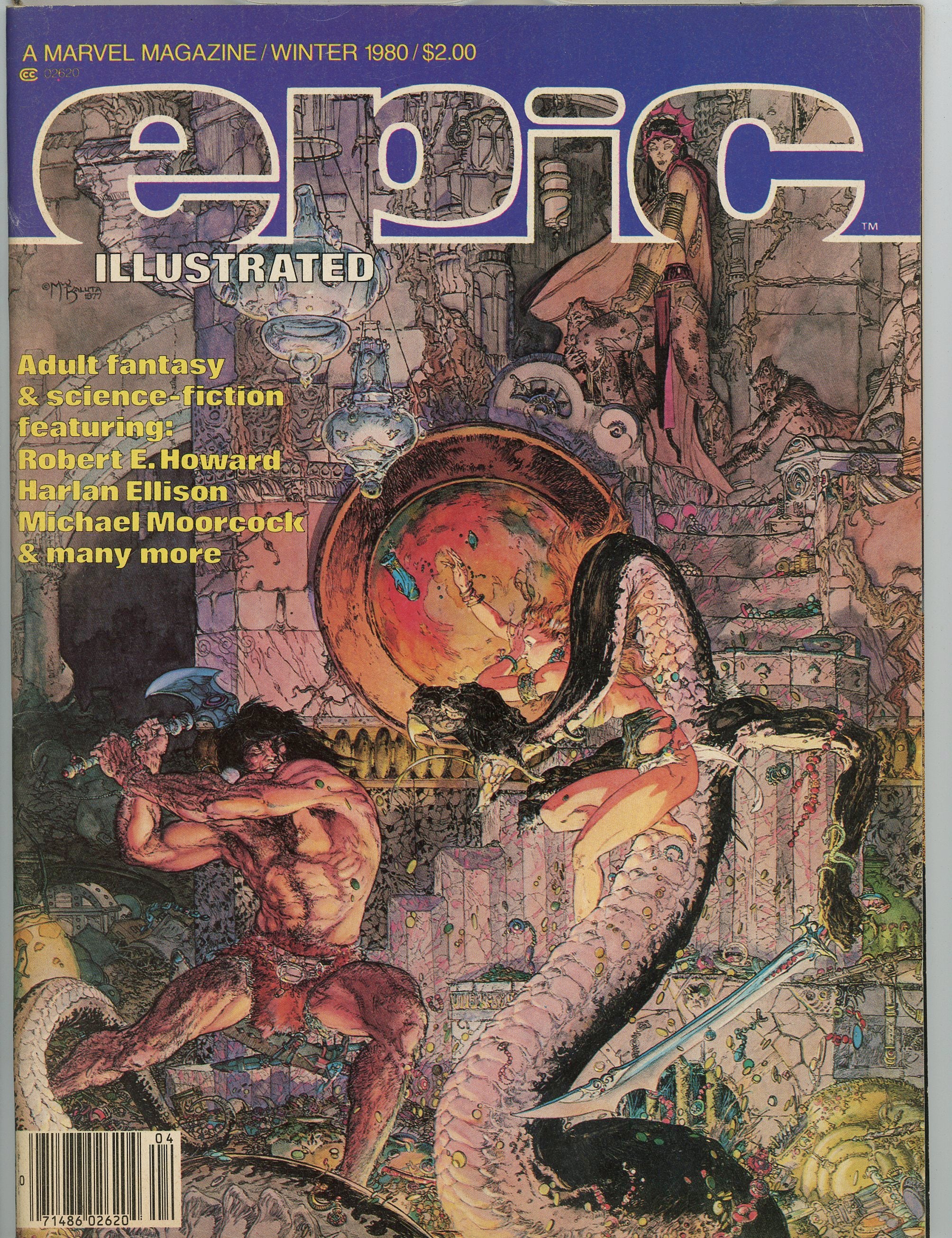 Epic Illustrated (1980) #4