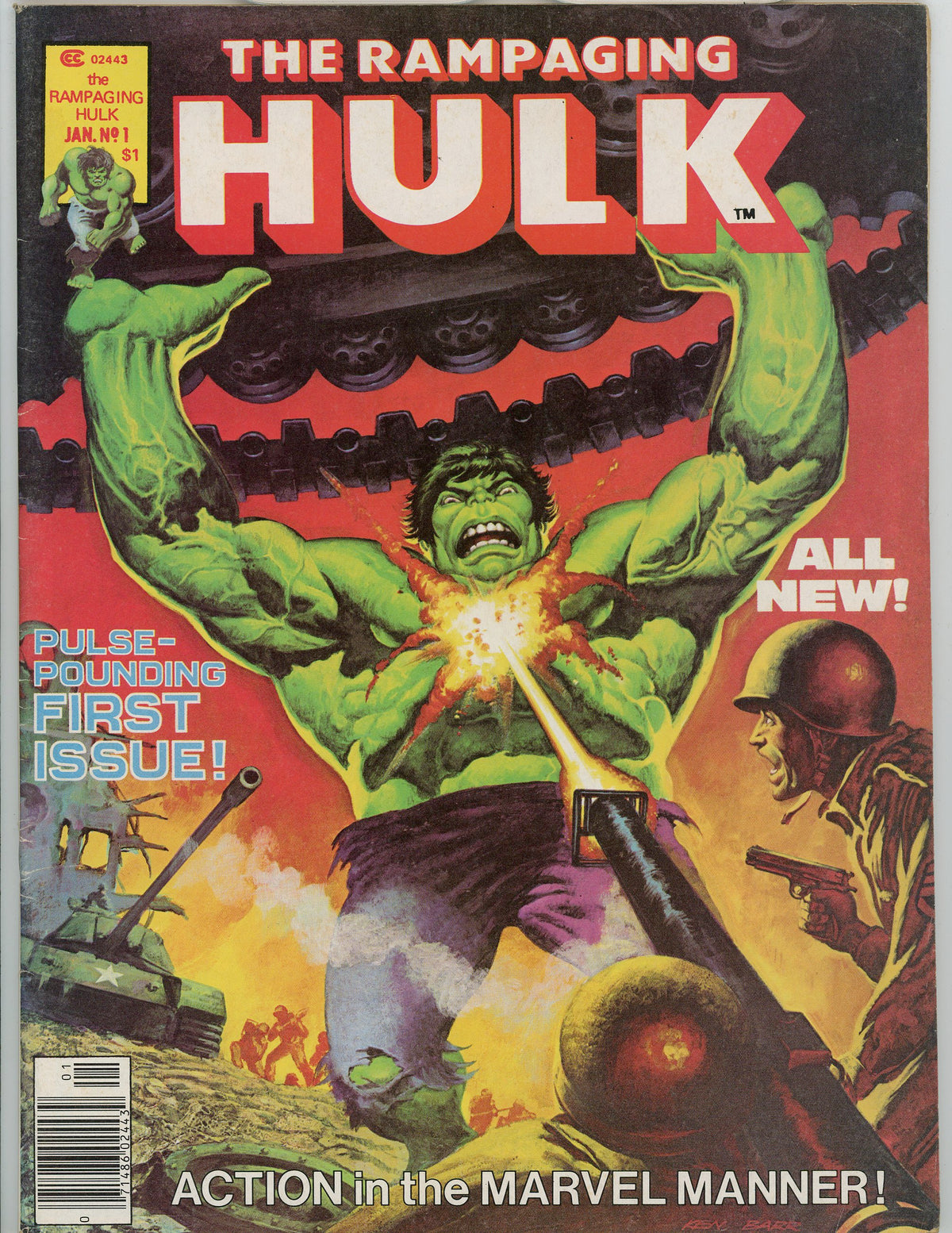Rampaging Hulk (1977 Magazine) #1