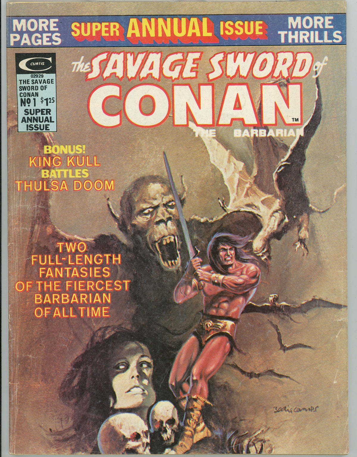 Savage Sword of Conan (1974) Annual #1