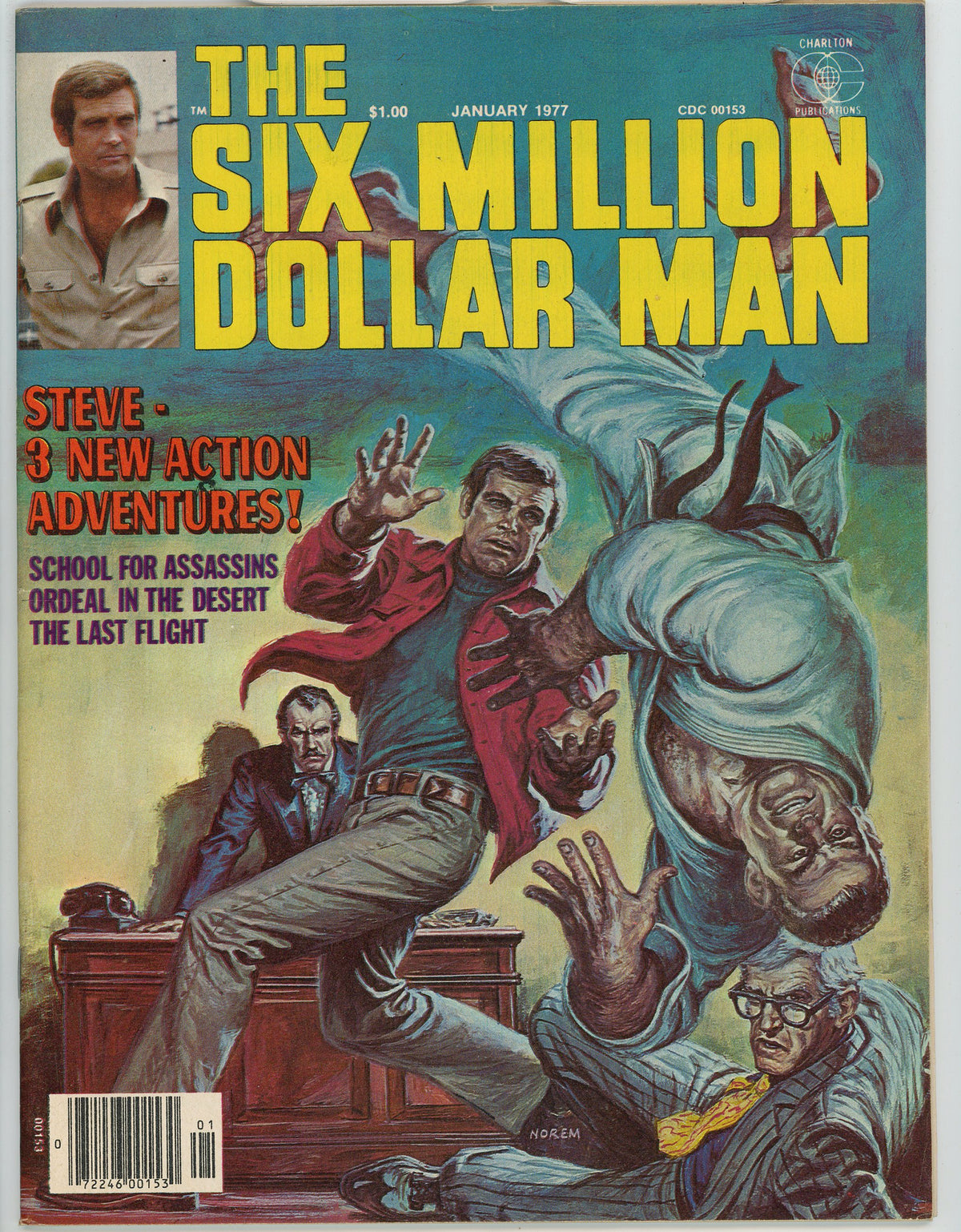 Six Million Dollar Man (1976 Magazine) #4