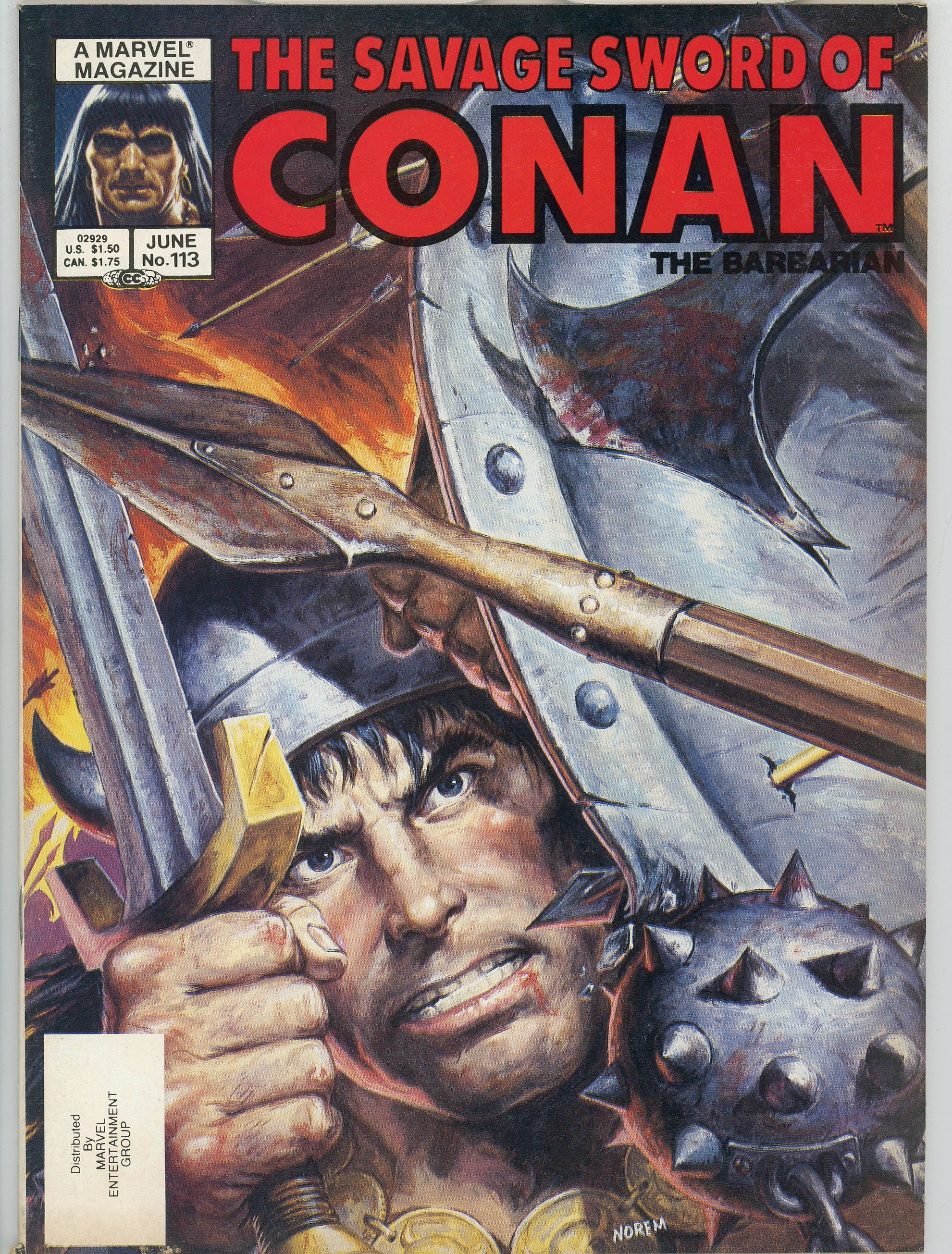 Savage Sword of Conan (1974) #113