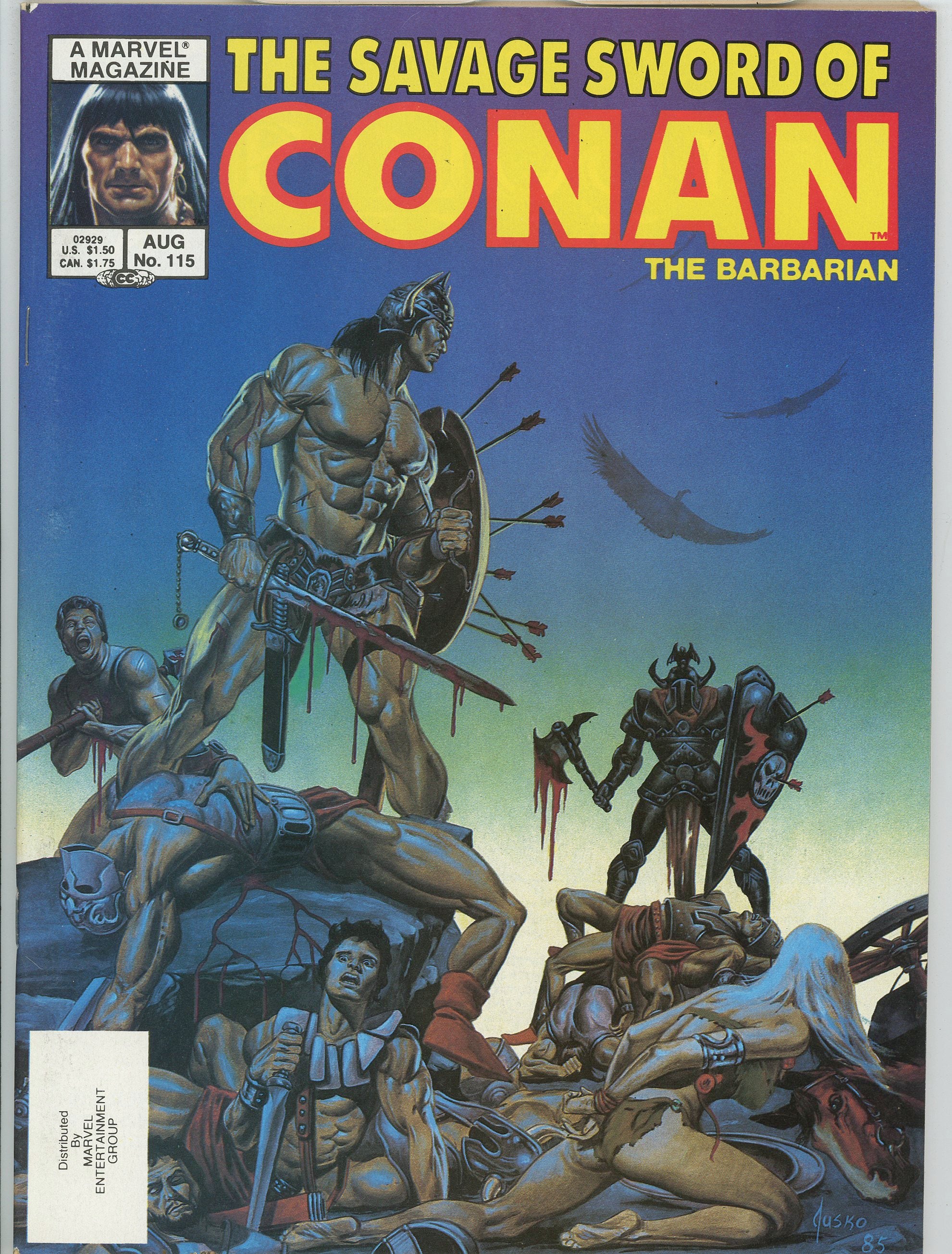 Savage Sword of Conan (1974) #115