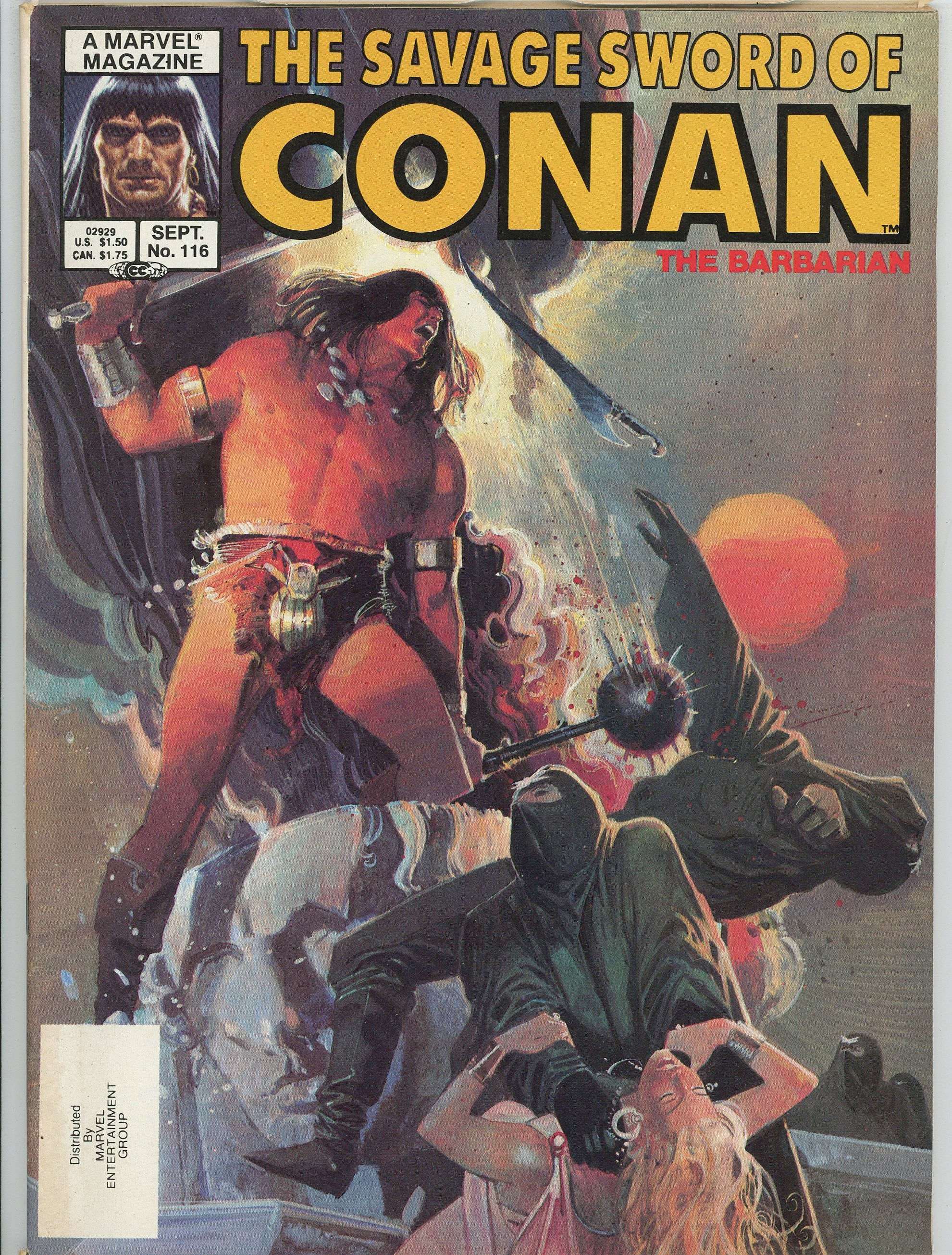 Savage Sword of Conan (1974) #116