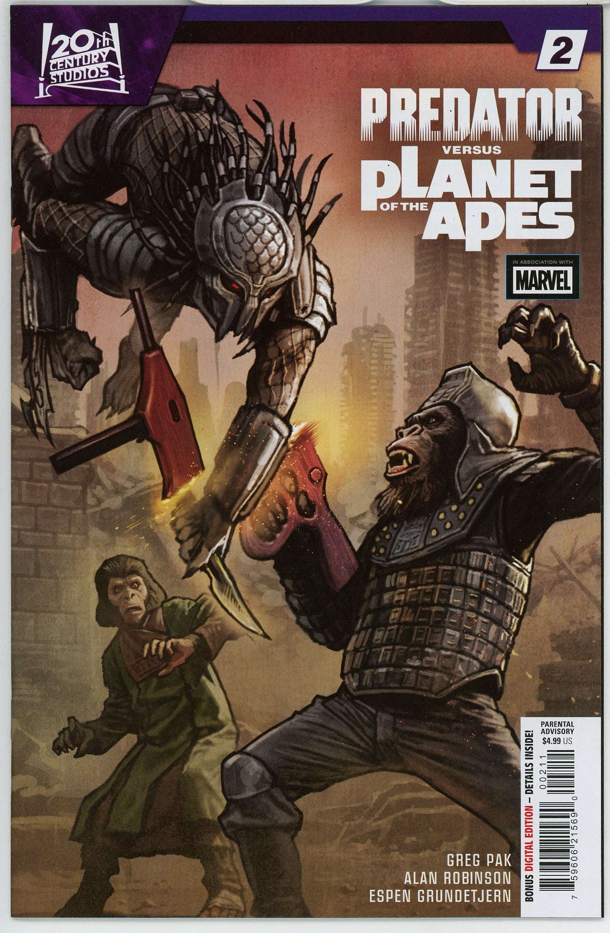Predator vs. the Planet of the Apes (2026) #2