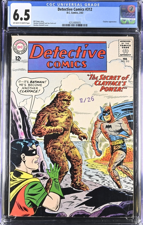 Detective Comics Vol.1 #312 CGC 6.5