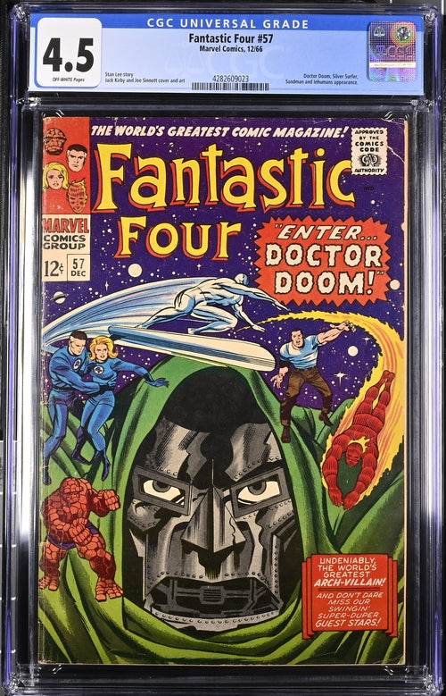 Fantastic Four Vol.1 #57 CGC 4.5