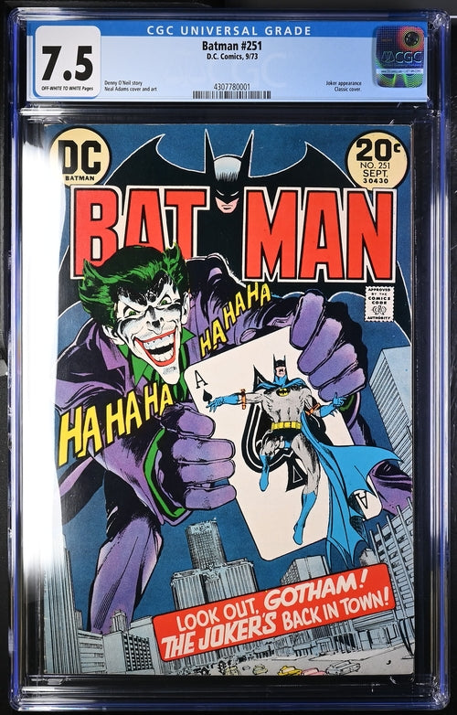 Batman (1940) #251 CGC 7.5