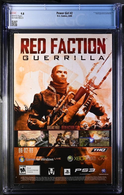 Power Girl Vol.2 #2 CGC 9.8