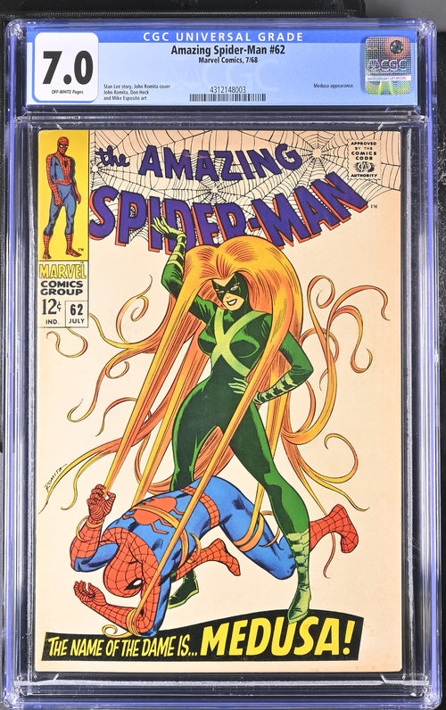 Amazing Spider-Man Vol.1 #62 CGC 7.0
