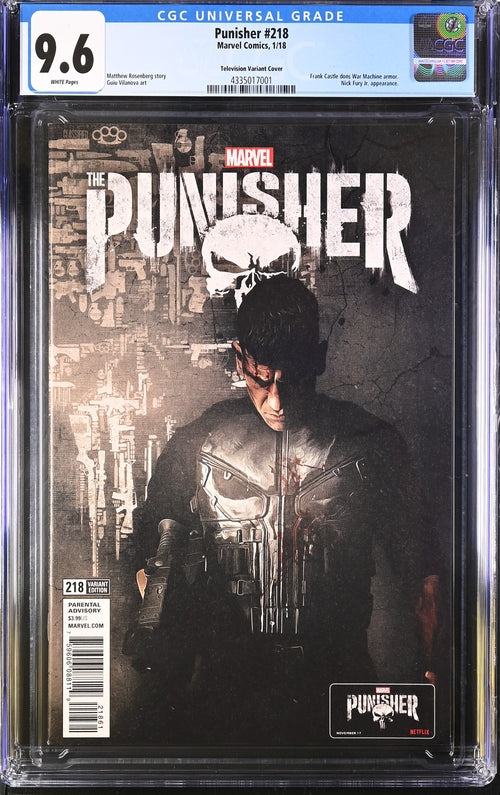 Punisher Vol.12 #218 CGC 9.6