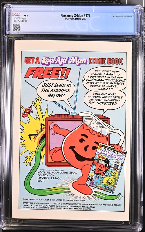 Uncanny X-Men Vol.1 #171 CGC 9.6