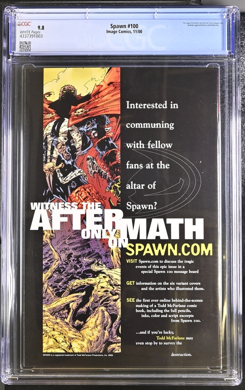 Spawn (1992) #100 CGC 9.8