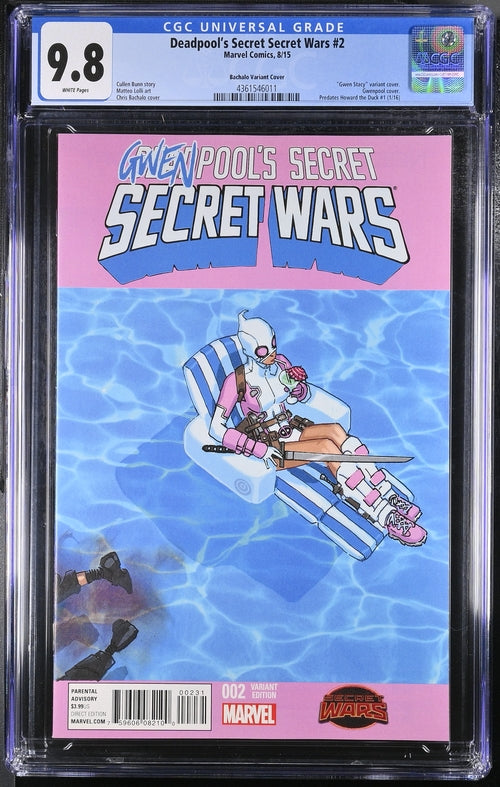 Deadpool's Secret Secret Wars (2015) #2 CGC 9.8