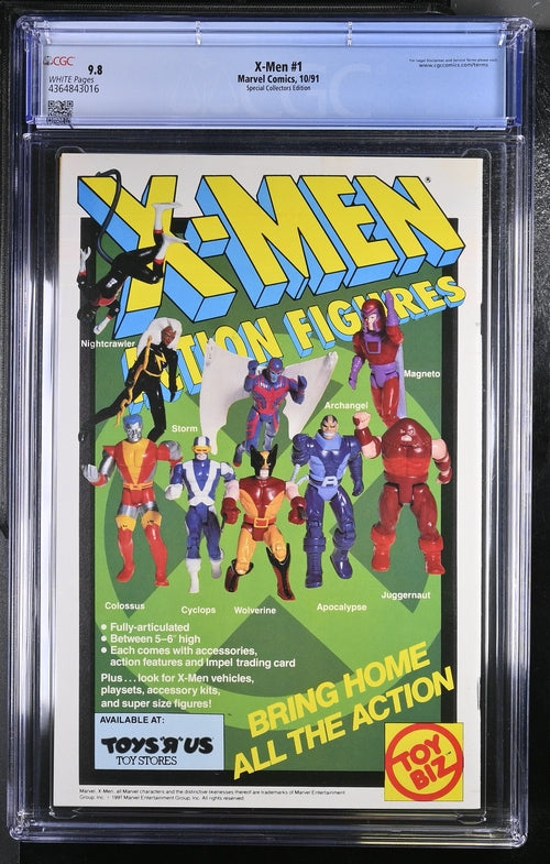X-Men Vol.1 Connecting Covers 5 Slab Set CGC 9.8