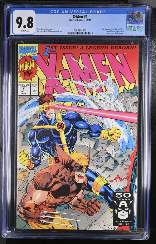 X-Men Vol.1 Connecting Covers 5 Slab Set CGC 9.8