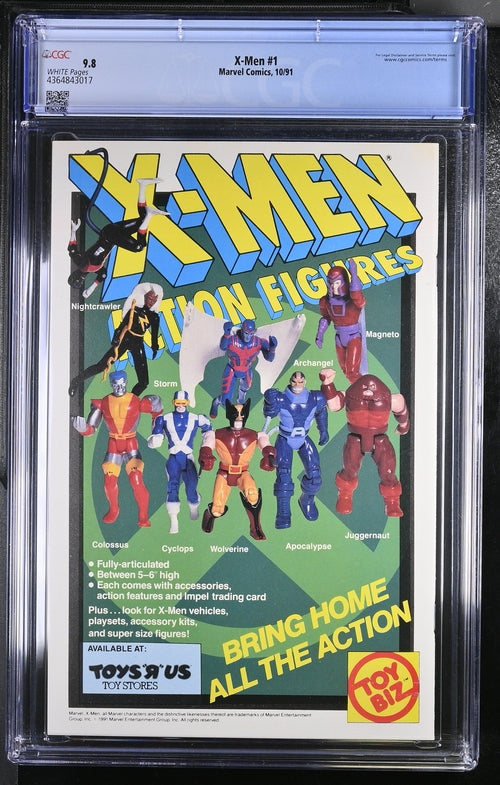 X-Men Vol.1 Connecting Covers 5 Slab Set CGC 9.8