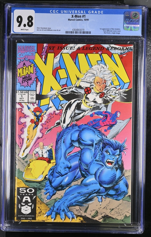 X-Men Vol.1 Connecting Covers 5 Slab Set CGC 9.8