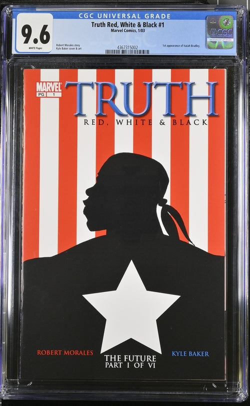 Truth Red, White & Black #1 CGC 9.6