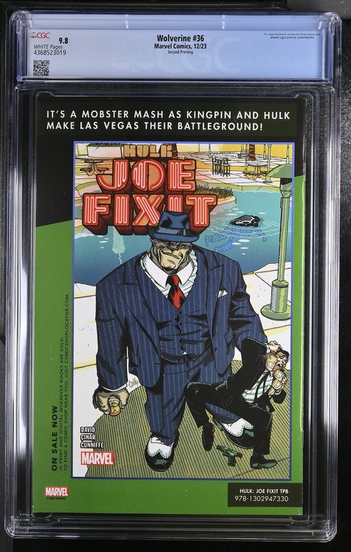 Wolverine Vol.6 #36 CGC 9.8
