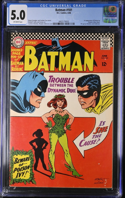 Batman (1940) #181 CGC 5.0