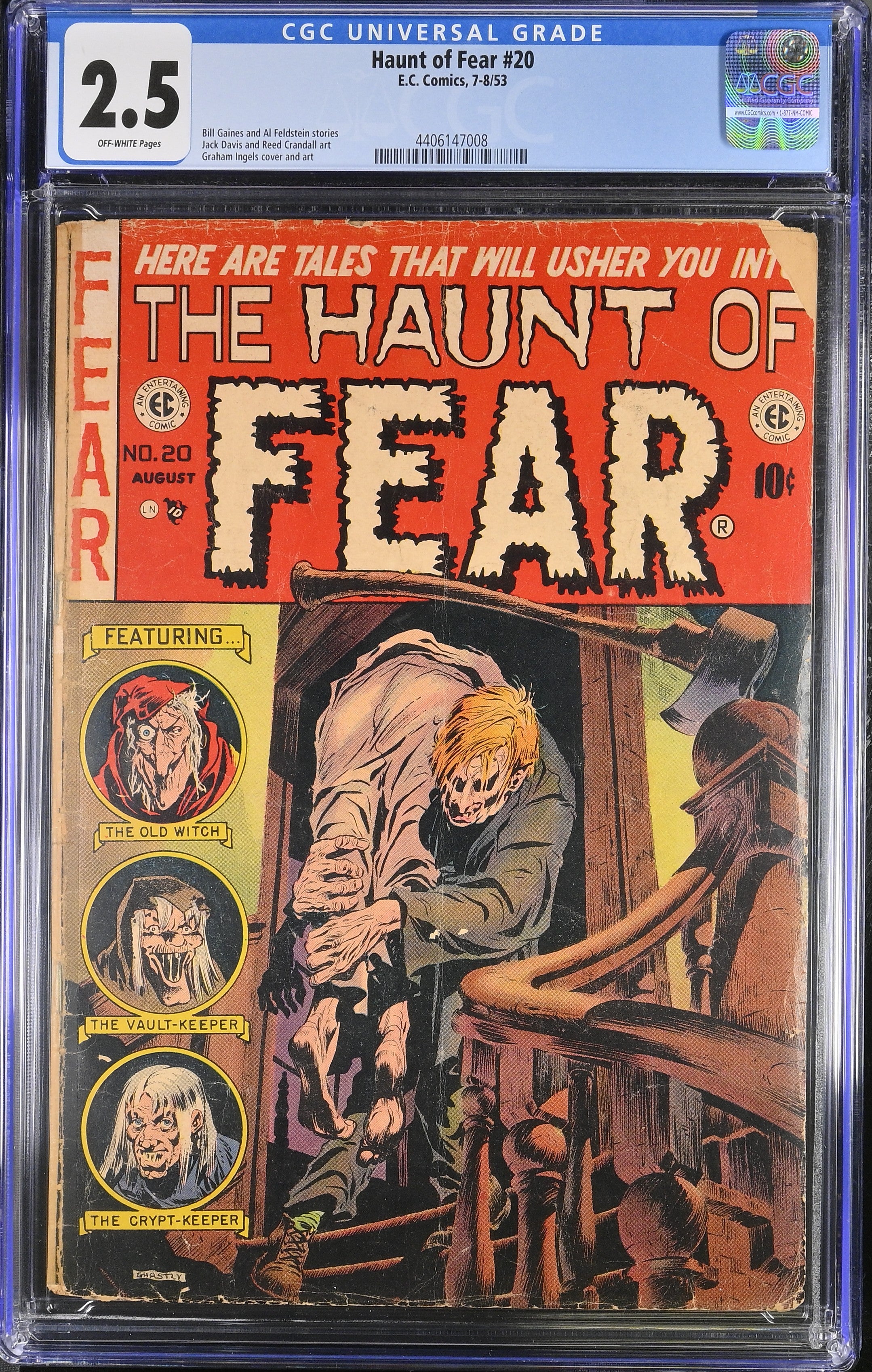 Haunt of Fear #20 CGC 2.5