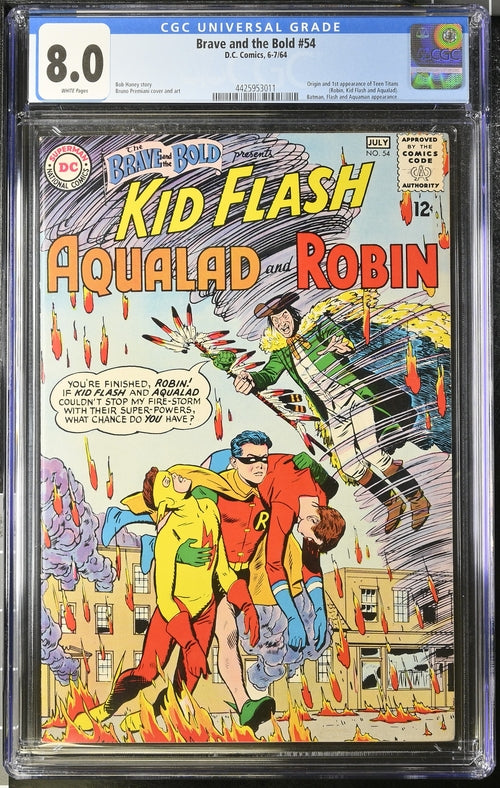 Brave and the Bold Vol.1 #54 CGC 8.0