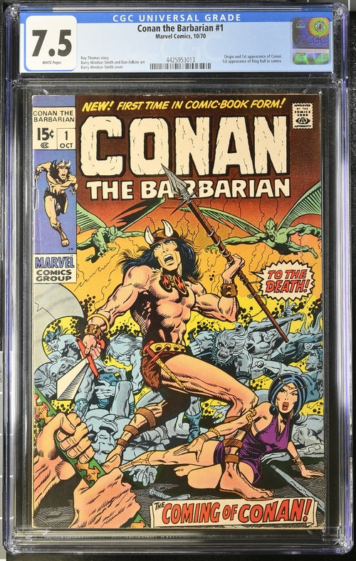 Conan the Barbarian (1970) #1 CGC 7.5