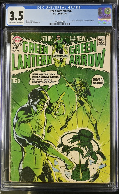 Green Lantern Vol.2 #76 CGC 3.5
