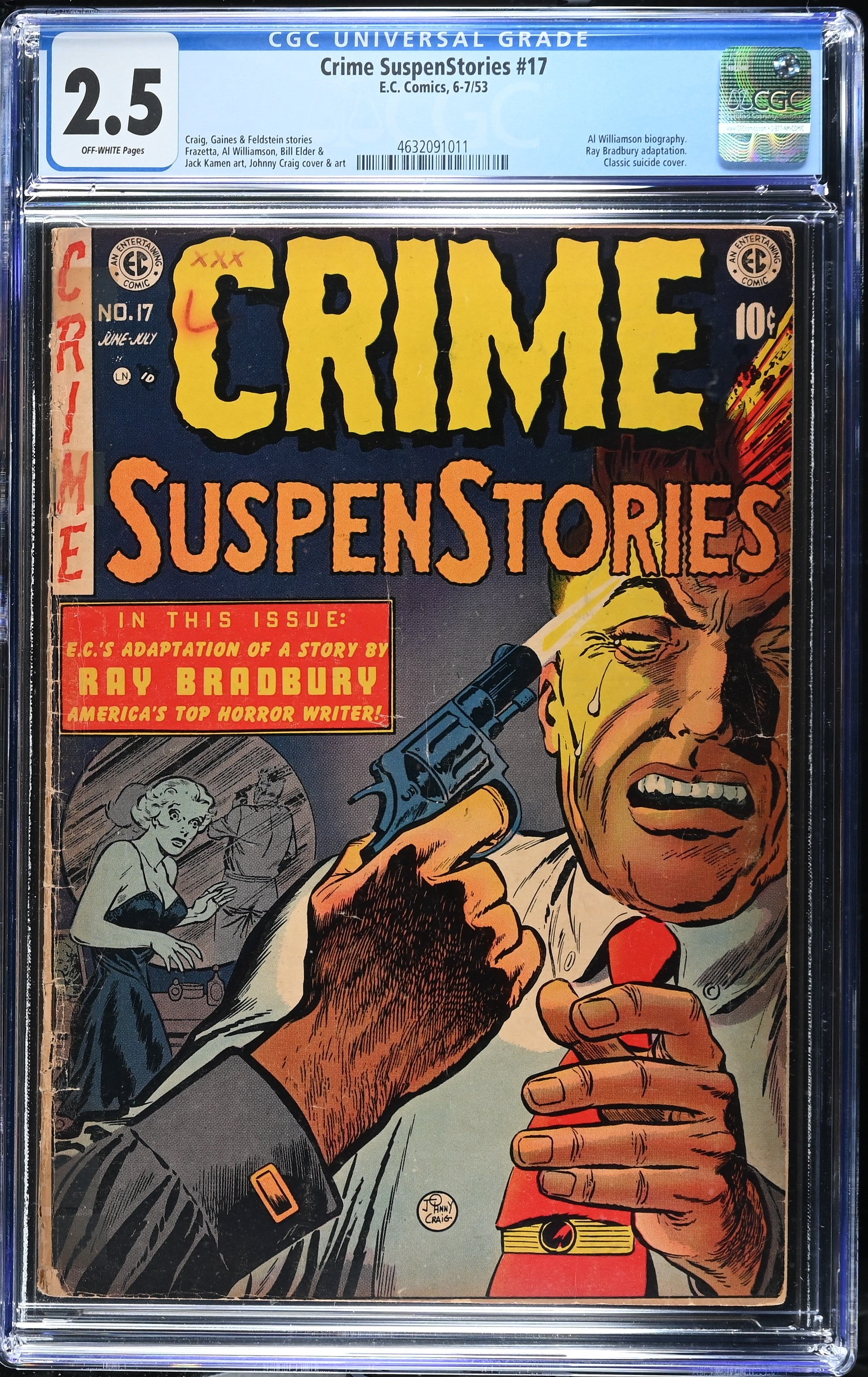 Crime SuspenStories #17 CGC 2.5