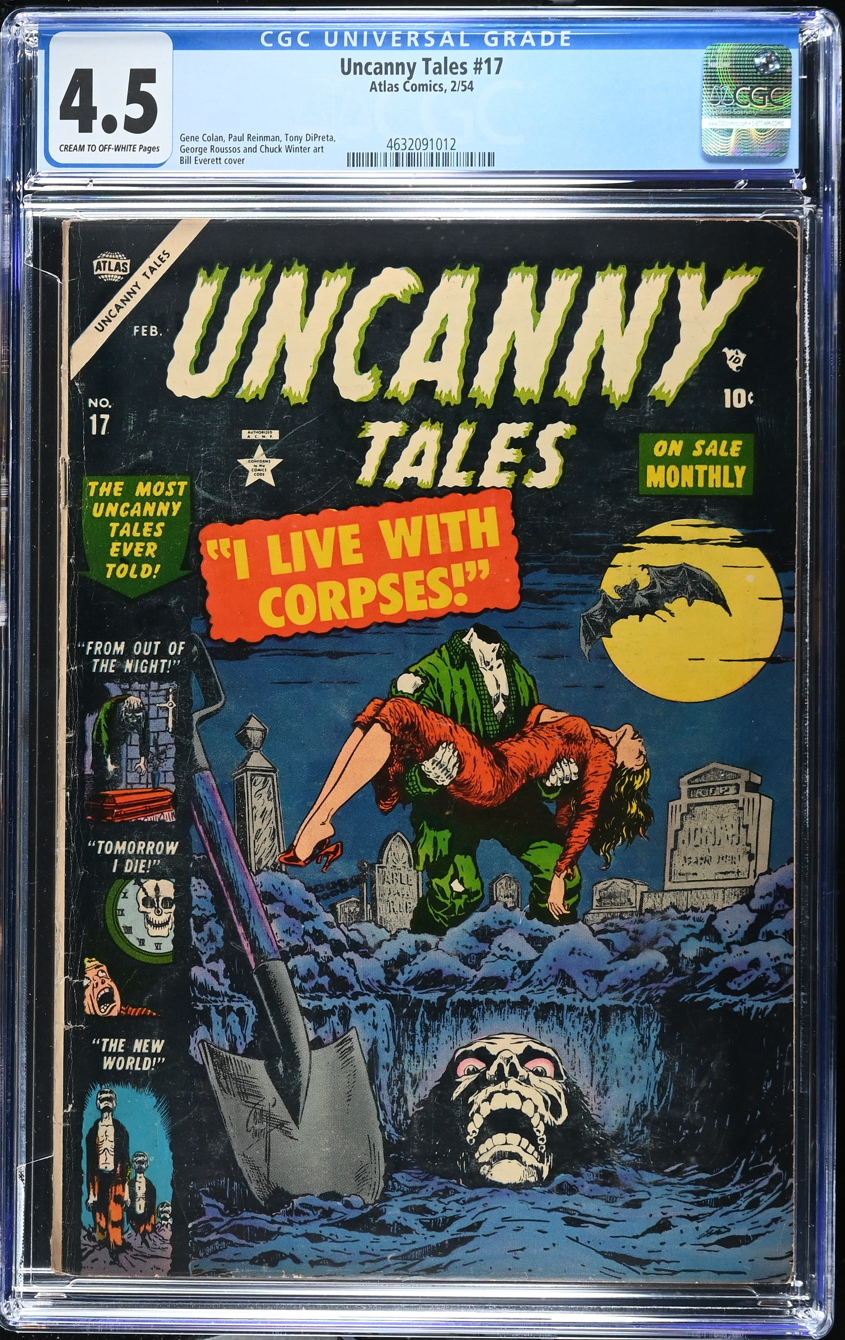Uncanny Tales #17 CGC 4.5