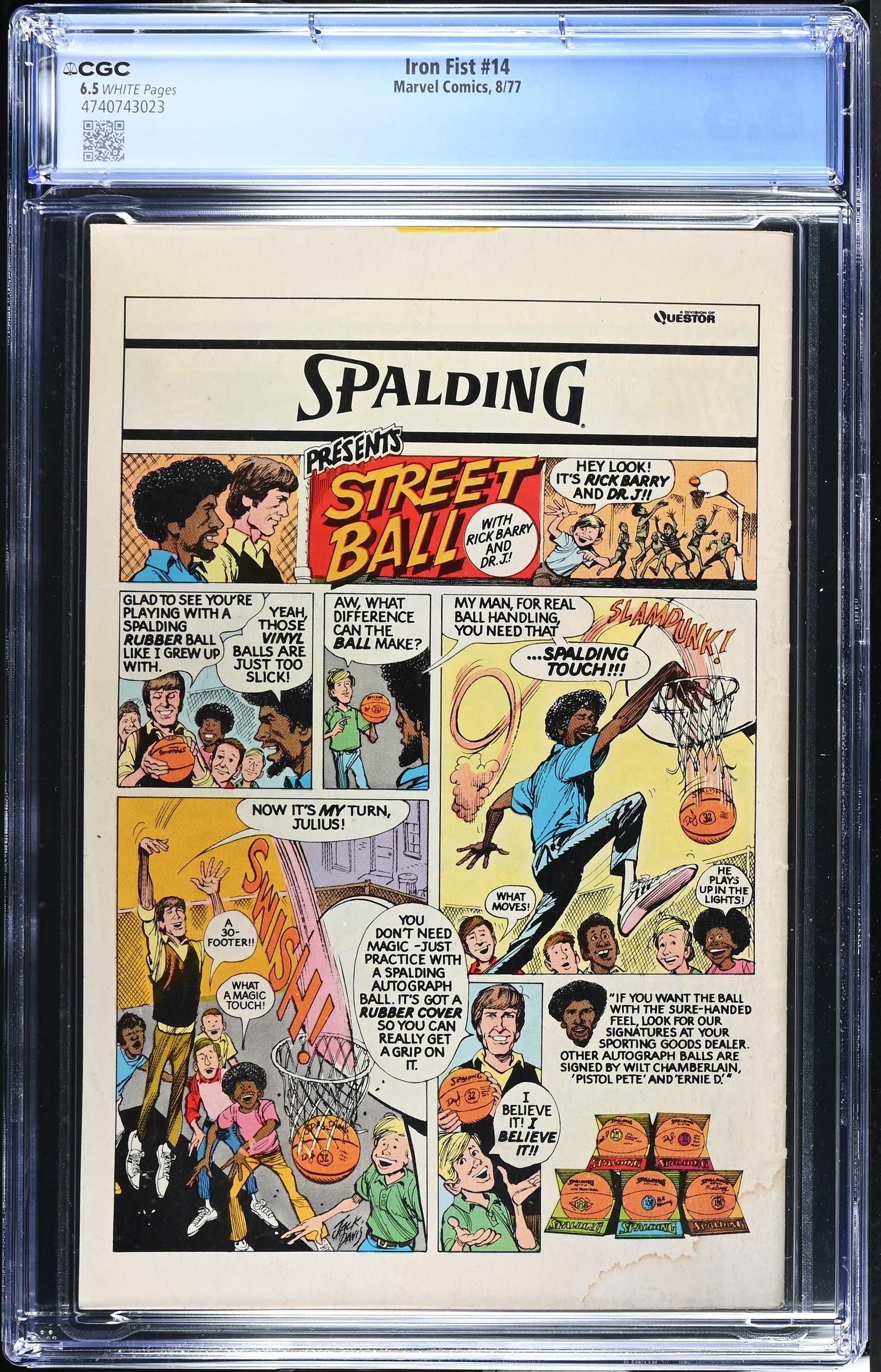 Iron Fist Vol.1 #14 CGC 6.5