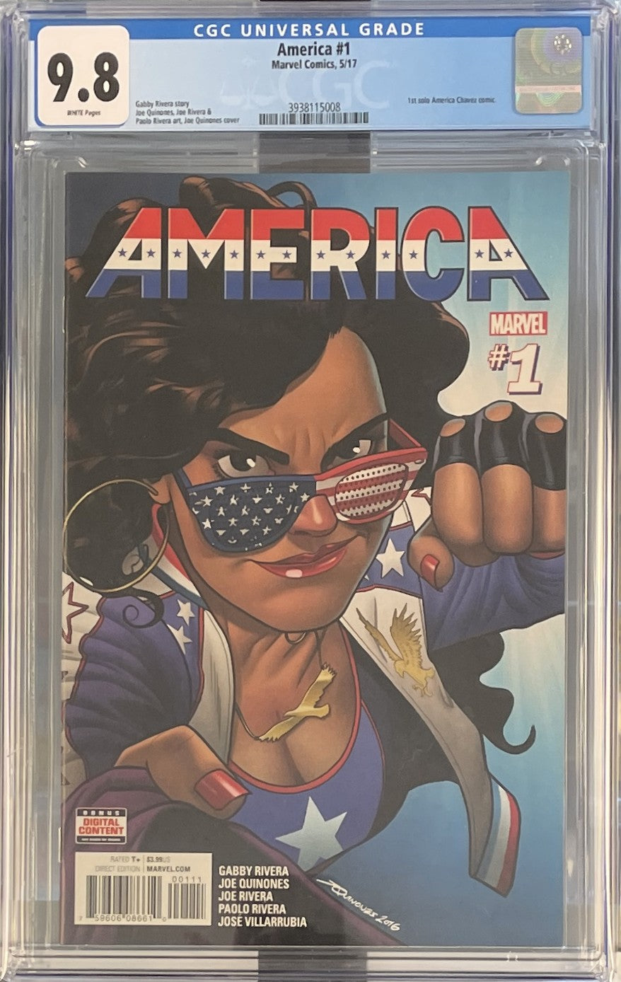 America (2017) #1 CGC 9.8