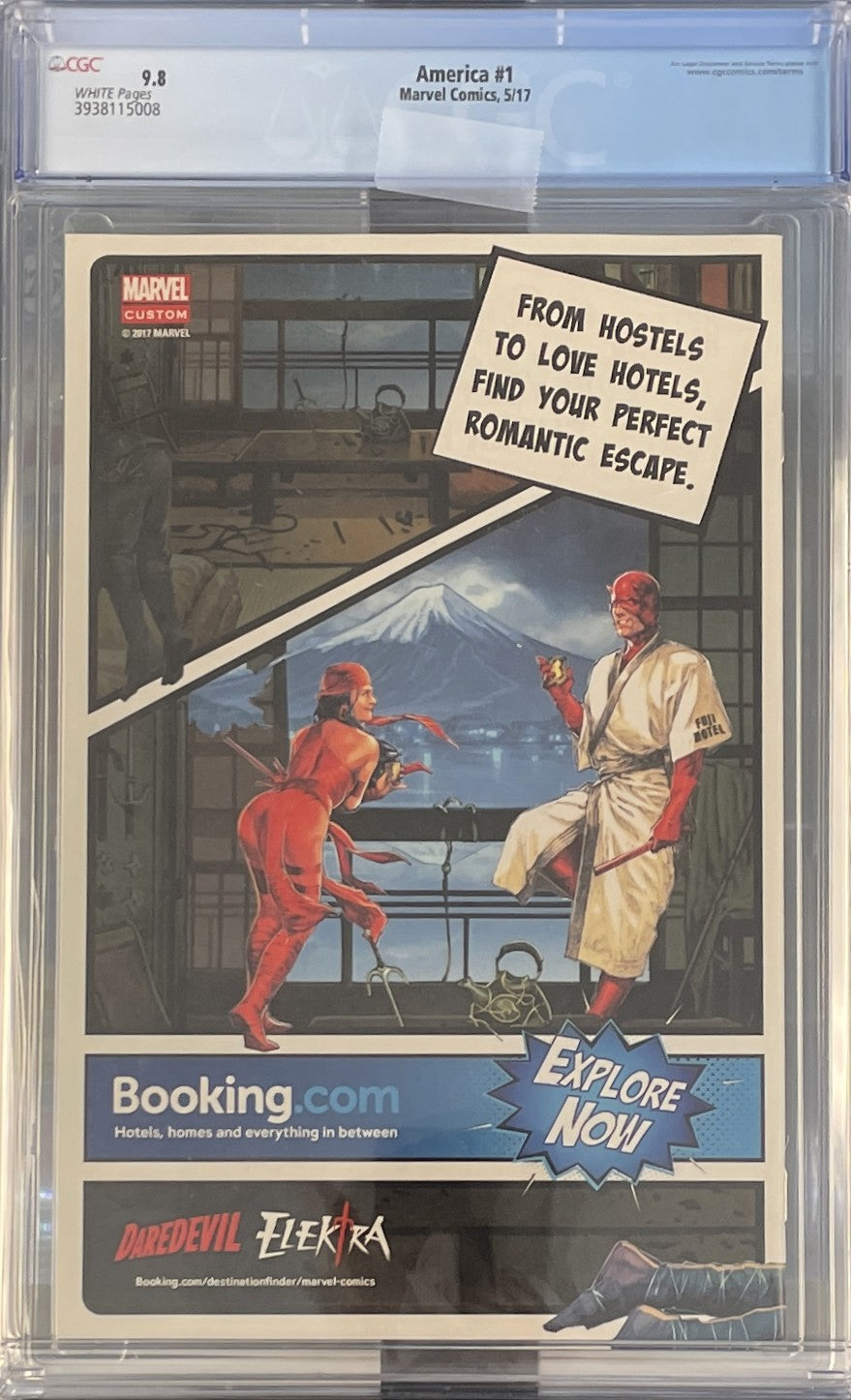 America (2017) #1 CGC 9.8