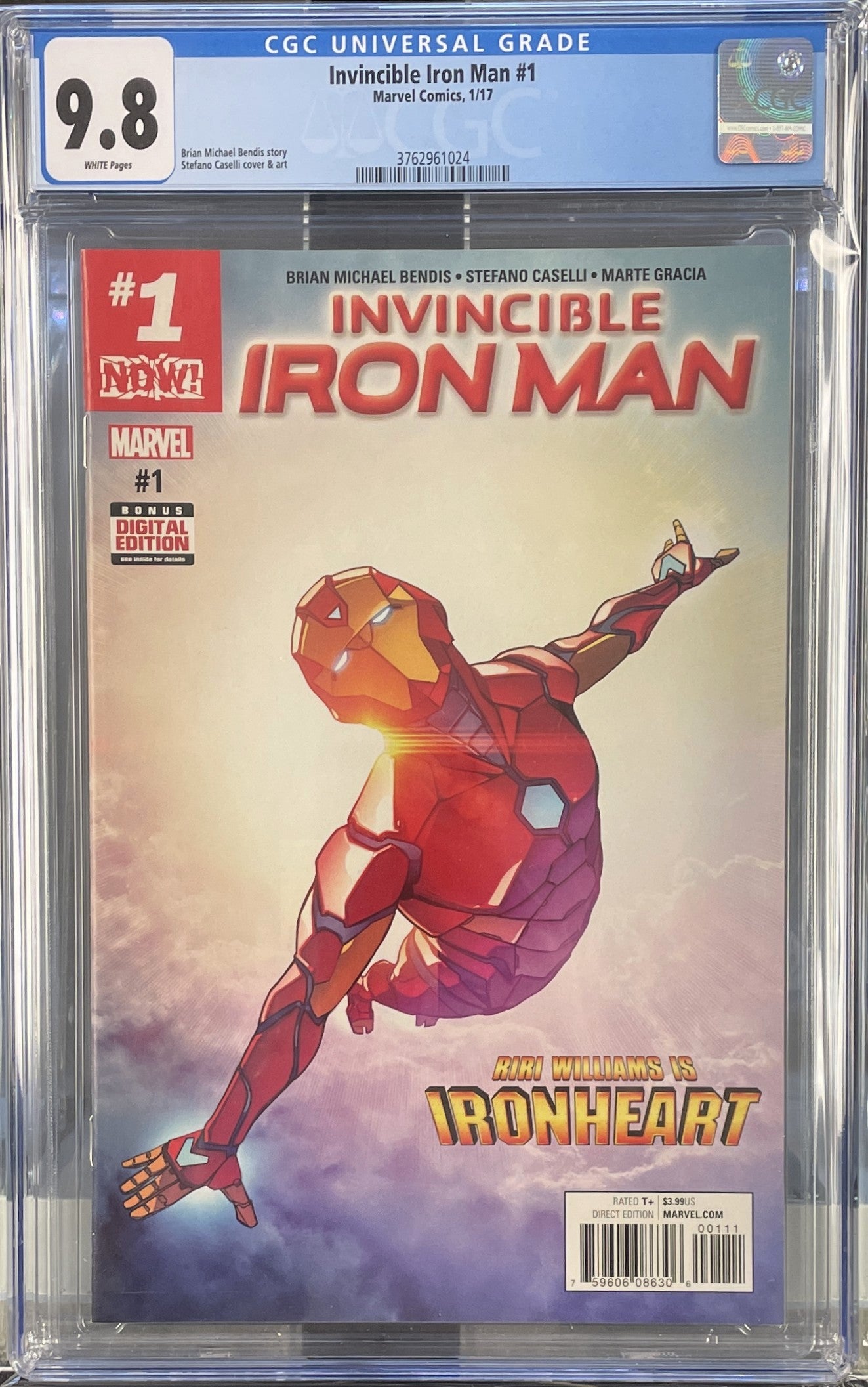 Invincible Iron Man Vol.3 #1 CGC 9.8