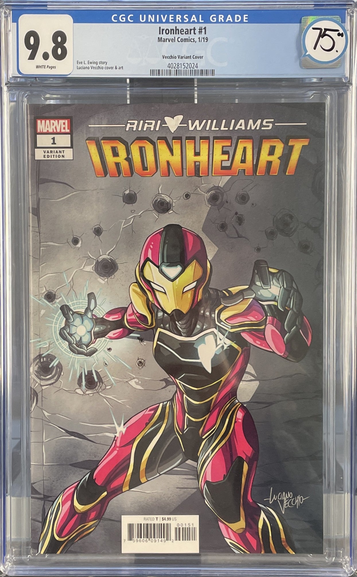 Ironheart (2018) #1 CGC 9.8