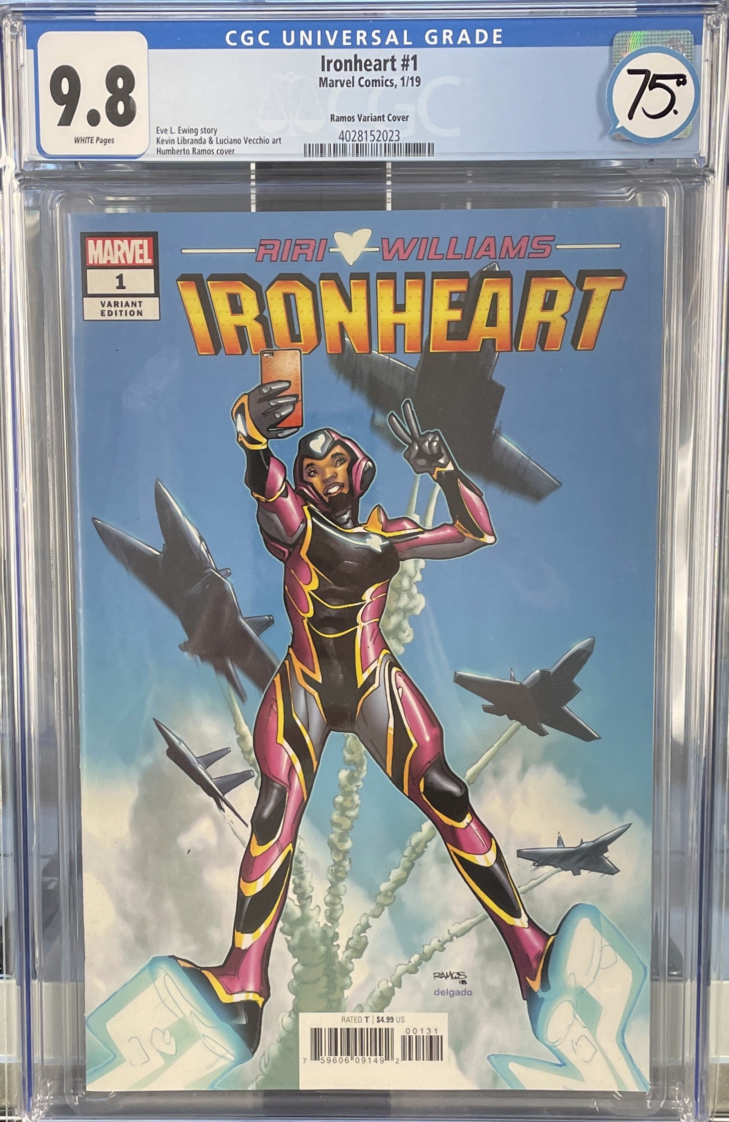 Ironheart (2018) #1 CGC 9.8
