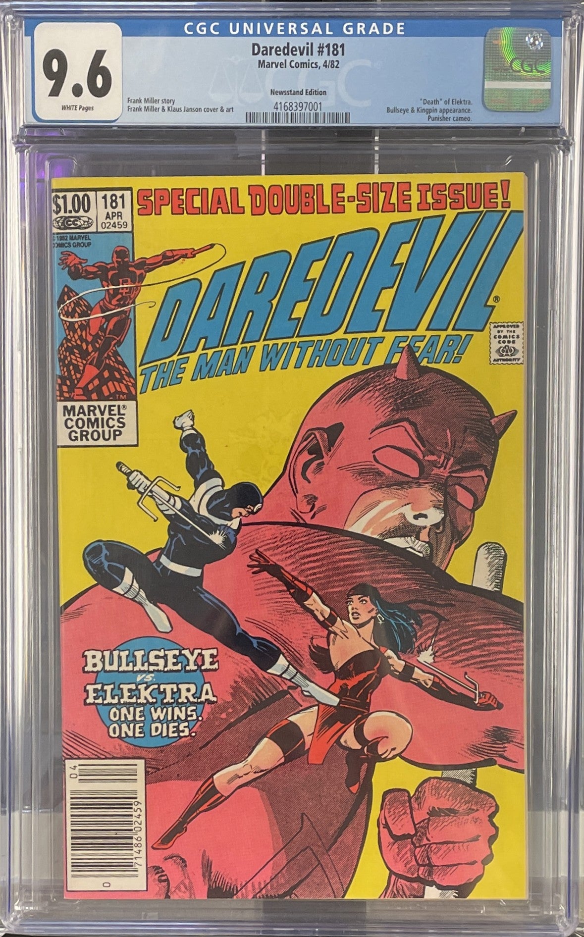 Daredevil #181 CGC 9.6
