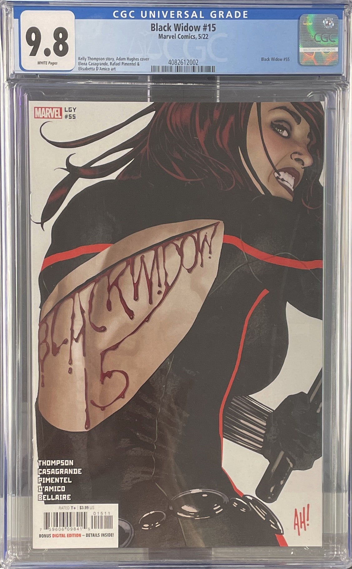 Black Widow #15 CGC 9.8