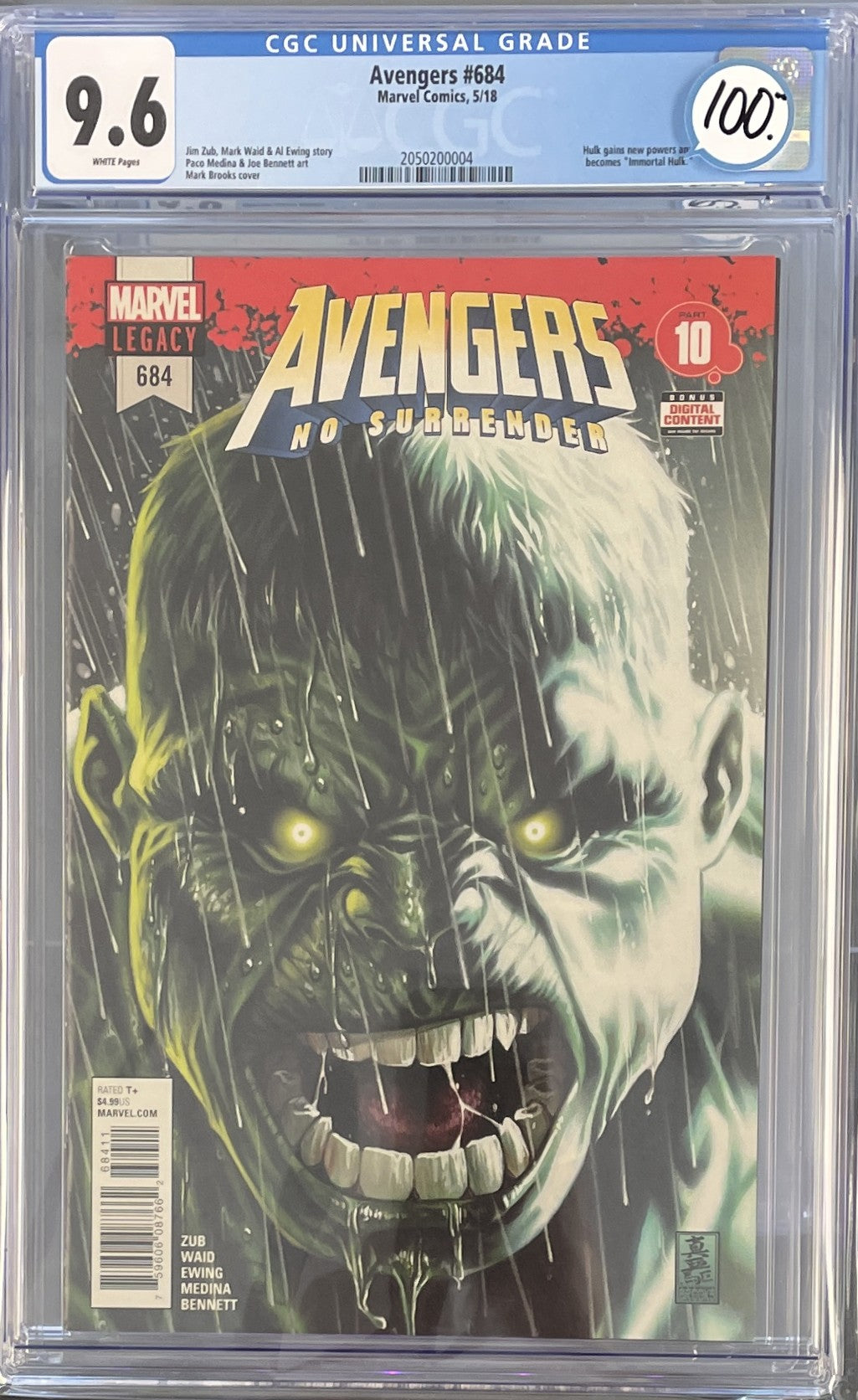 Avengers Vol.7 #684 CGC 9.6