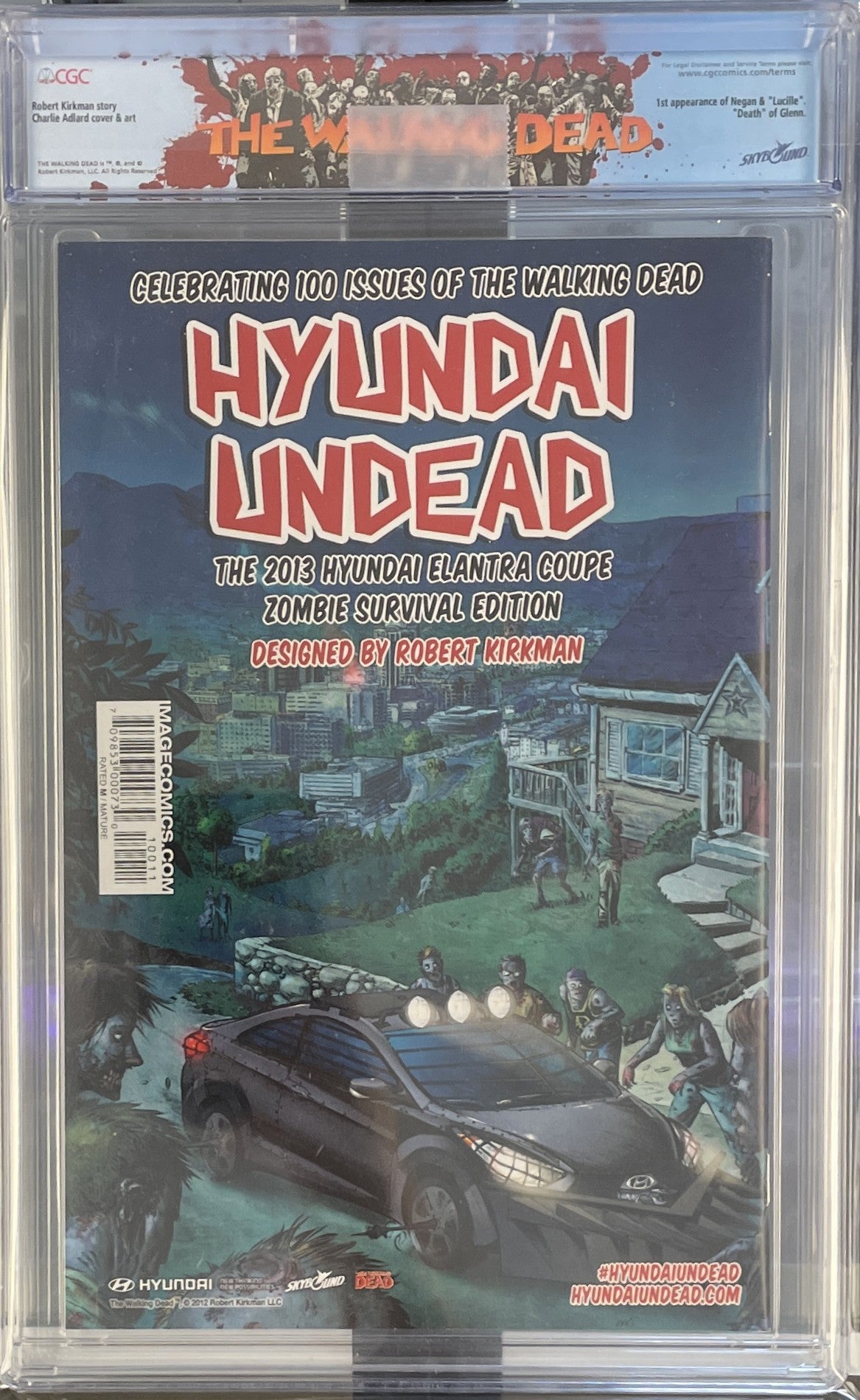 Walking Dead #100 CGC 9.8