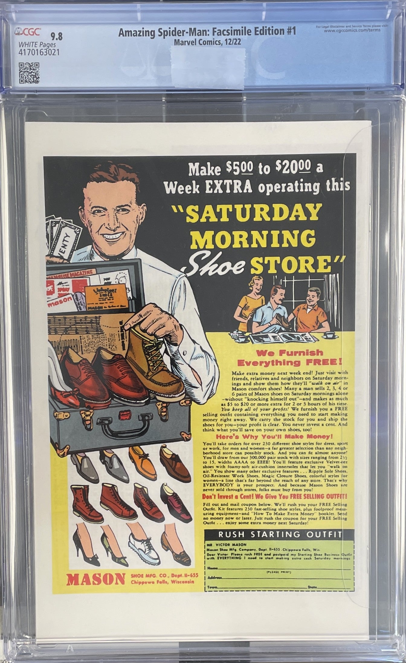 Amazing Spider-Man: Facsimile Edition #1 CGC 9.8